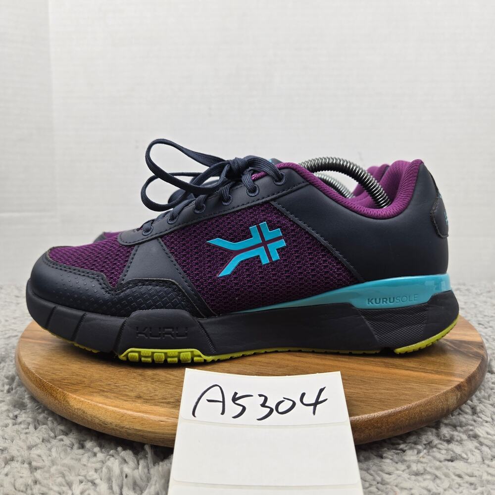 Kuru Womens 11 Quantum 2 Purple Blue Casual Comfort Daily Walker Running Shoe